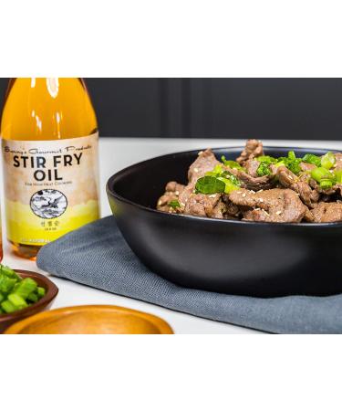 Sunny's Gourmet Korean Stir Fry Oil - High Heat Cooking, All Natural, No Preservatives - 15.5 oz (Pack of 1) - Buy Online on SooperMarket.com