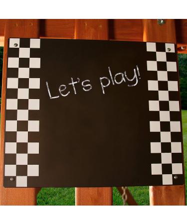 Gorilla Playsets 07-0018 Metal Chalkboard Kit - Black | Durable Outdoor Chalkboard - Buy Online on SooperMarket.com