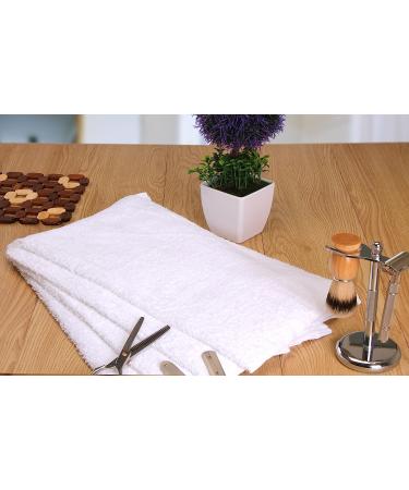 Utopia Towels White Salon Towels - 24 Pack, 16 x 27 Inches, Highly Absorbent for Hand, Gym, Spa, Beauty & Home Hair Care - Buy Online on SooperMarket.com