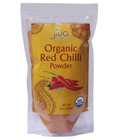 Jiva Organics Organic Red Chilli Powder  7 oz (200 g)