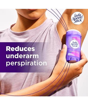 Lady Speed Stick Invisible Dry Antiperspirant Deodorant Shower Fresh 2.3oz 4 Pack & Colgate Baking Soda & Peroxide Toothpaste - Whitens Teeth Fights Cavities & Removes Stains Shower Fresh + Toothpaste 2.3 Fl Oz (Pack of 4) - Buy Online on SooperMarket.com