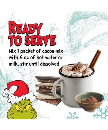Dr Seuss The Grinch Hot Chocolate Mix Gift Set - 12 Cocoas of Grinchmas Holiday Variety Pack - Buy Online on SooperMarket.com
