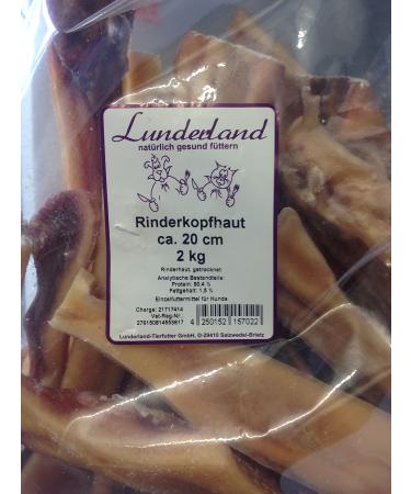 Lunderland beef scalp short (20 cm) 1 pack 2 kg