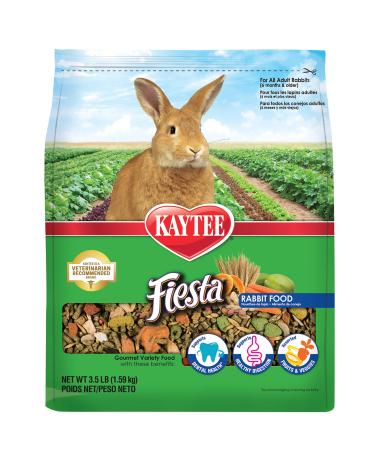 Kaytee Fiesta Rabbit Food, 3.5 lb