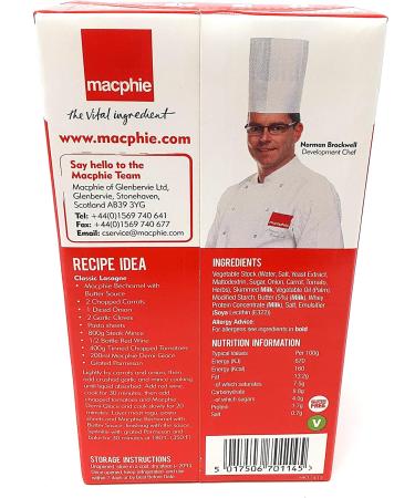 Macphie - B chamel with Butter - 1 litre - Buy Online on SooperMarket.com