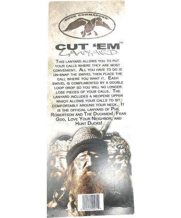 Duck Commander Cut Em Duck Call Lanyard - Quality Lanyard for Hunting Calls - Buy Online on SooperMarket.com