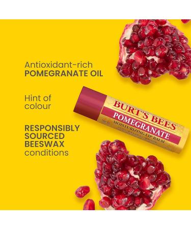 Burts Bees Trio Tin Gift Set - 100% Natural Beeswax & Flavored Lip Balms | International Shipping - Buy Online on SooperMarket.com