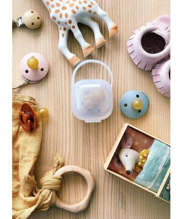 Purifyou PurePouch BPA-Free Pacifier & Nipple Shield Cases - Set of 3 | Clear Case for Diaper Bag & Stroller | Travel Pacifier Box | Keeps Binkies Clean & Accessible | 3 Count - Buy Online on SooperMarket.com