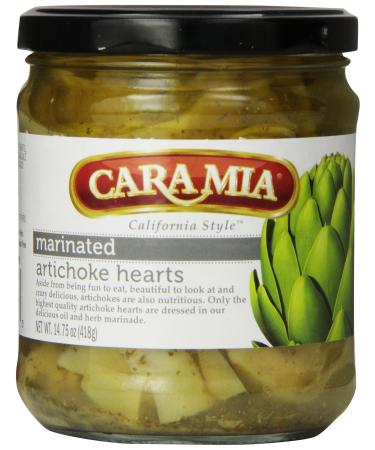 Cara Mia, Artichoke Hearts Marinated, 14.75 oz