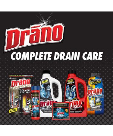 Drano Max Gel Clog Remover 80 oz - Powerful Drain Cleaner for Stubborn Clogs - Buy Online on SooperMarket.com