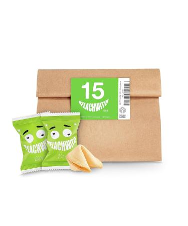 Happiness Cookies Flat Jokes 15 Pack | Vegan Freshly Baked German Cookies for Kids & Adults | Perfect Party Favors & Gifts - Buy Online on SooperMarket.com