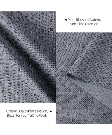 Monk Cloth Rug Tufting Kit with Non-Slip Backing for Tufting Gun - 70x40inch - Buy Online on SooperMarket.com