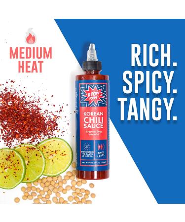 KPOP Foods Korean Chili Sauce - Gochujang Sauce 10.4 oz Squeeze Bottle - Buy Online on SooperMarket.com