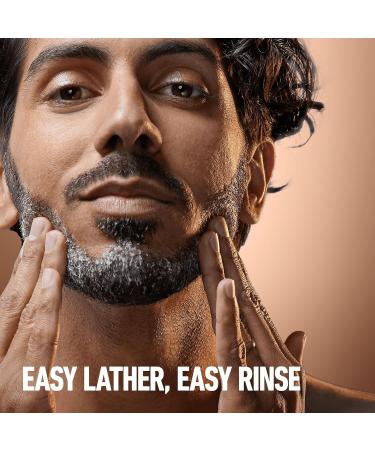 King C. Gillette Beard Shampoo & Face Wash - 350ml | Coconut Water, Argan Oil & Avocado Oil - Buy Online on SooperMarket.com