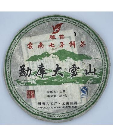Pu-erh tea 2008 YaPu Mengku Snow Mountain 357g Raw