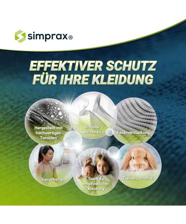 Simprax Fleece & Wool Detergent - Plant-Based Skin-Friendly 500ml | Softens Merino & Cashmere - Buy Online on SooperMarket.com