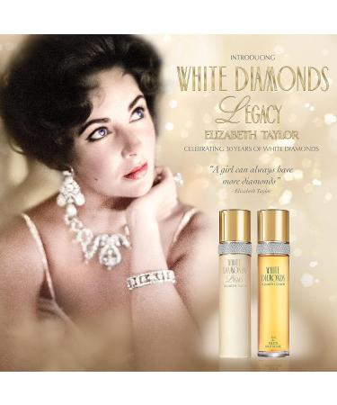 Elizabeth Taylor White Diamonds Legacy Eau de Toilette Spray Perfume for Women 1.0 fl. oz Floral 1 Fl Oz (Pack of 1) - Buy Online on SooperMarket.com