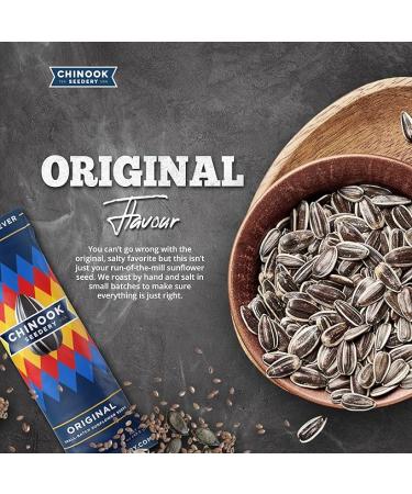 Chinook Seedery Roasted Jumbo Sunflower Seeds - Keto Snacks Gluten-Free Non-GMO Original Flavor 1.5 oz (36-Pack) - Buy Online on SooperMarket.com