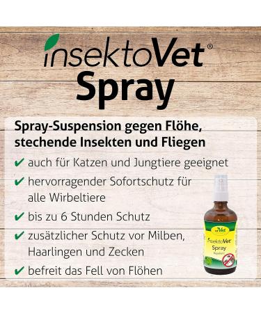 CDVET NATURDEDEDE INSETOVET Spray 500ml - Effective Flea & Tick Protection for Dogs & Cats - Instant Insect Defense & Parasite Prevention - Buy Online on SooperMarket.com