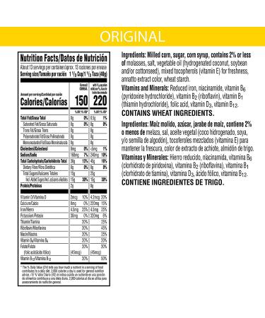Kellogg's Corn Pops Cereal Family Size 19.1oz Box, Pack of 6 | Original Flavor, Excellent Source of 7 Vitamins and Minerals | 1.19 Pound - Buy Online on SooperMarket.com