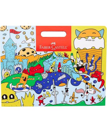 Faber-Castell Kids Artist Portfolio - 9 Expandable Pockets - 17x13 Large Artwork Organizer - Buy Online on SooperMarket.com