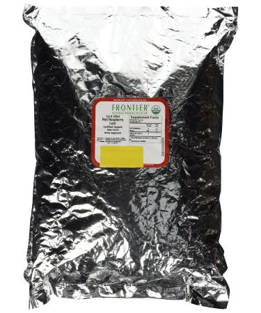 Red Rasberry Leaf, Cut & Sifted, Organic - 1 lbs - Bulk