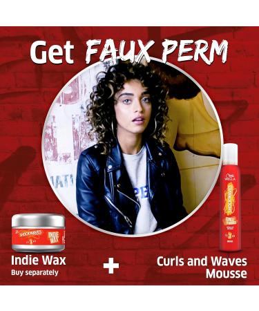Wella Shockwaves Curls & Waves Mousse 200ml - Long-Lasting Hold and Defined Waves - Buy Online on SooperMarket.com