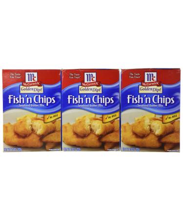 Golden Dipt Mix Batter Fish and Chip (Pack of 3)