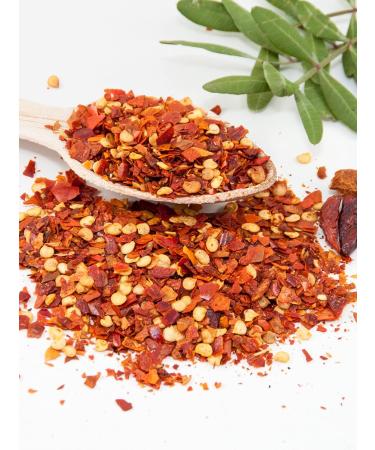 Buy Direct & Friendly Organic Dried Chili Flakes (250g) - Mildly Ground Perfect for Spicing Up Your Dishes | International Shipping Available - Buy Online on SooperMarket.com