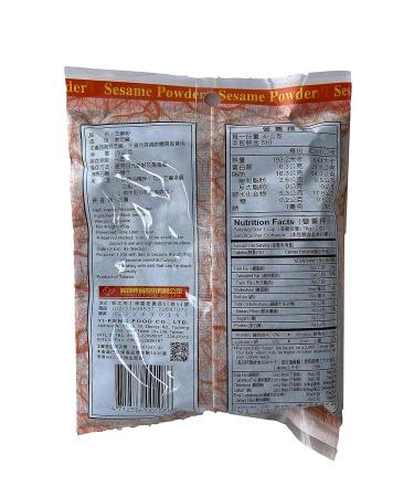 Yi-Feng Pure Black Sesame Powder - 100% Non-GMO Ground Black Sesame - 150g - Buy Online on SooperMarket.com