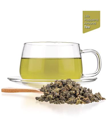 Tealyra Jin Xuan Milk Supreme Oolong Tea - 110g Loose Leaf - High Mountain Taiwanese Oolong - Organically Grown and Naturally Processed - Unique Taste and Aroma - Medium Caffeine - 4oz Pack - Buy Online on SooperMarket.com