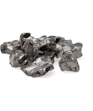 Elite Shungite Stones 100g for Water Purification - Crystal Healing Infused Water Bottle - Authentic Shungite Nuggets for Cleansing and Filtering - Buy Online on SooperMarket.com