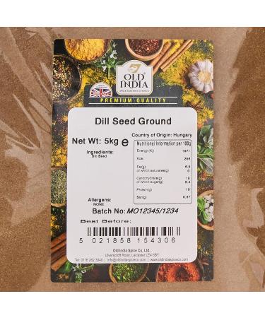 Old India Dill Seed Ground 5kg - Premium Quality Spice for Culinary Delights - Buy Online on SooperMarket.com