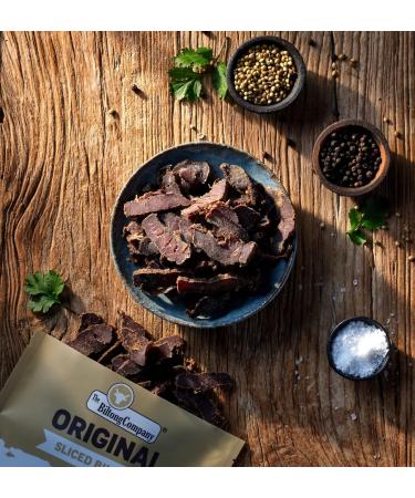 Biltong Sliced - 10 x 50g - Original Flavour - Buy Online on SooperMarket.com