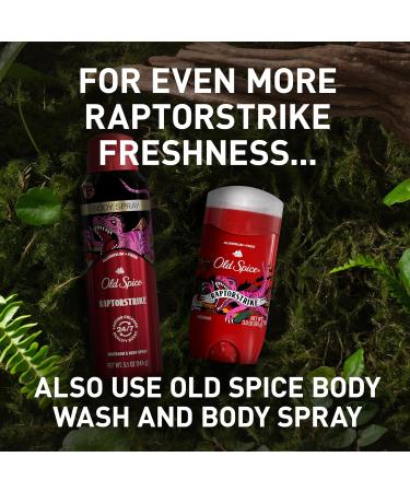 Old Spice Aluminum Free Deodorant for Men Raptorstrike Scent 3.0 oz (Pack of 3) - Buy Online on SooperMarket.com