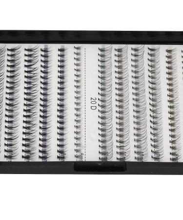 Bodermincer 240pcs C Curl Mixed 10D/20D Cluster Eyelashes - 0.07mm / 0.10mm - Professional Makeup Individual Cluster Eye Lashes - 8mm to 12mm - Best for Professional Makeup Artists - Buy Online on SooperMarket.com