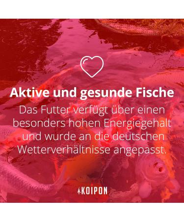 Koipon Performance Summer Koi Food 2kg - 6% Spirulina Floating Pellets for Pond & Goldfish - Premium Color Enhancer - Buy Online on SooperMarket.com