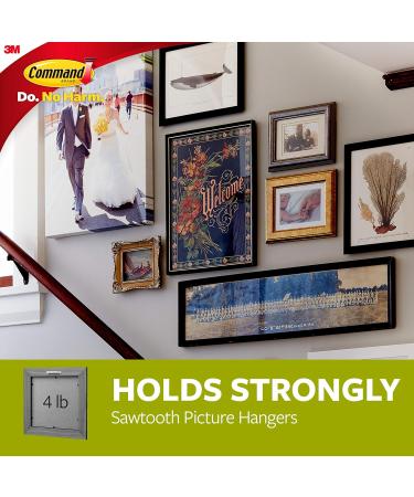Command 10014485 Picture-Hanging Hooks Large White 3 Count - Buy Online on SooperMarket.com