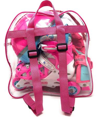 Chicago Skates Inline Training Combo Set Small Pink - Size J10-J13 - Buy Online on SooperMarket.com