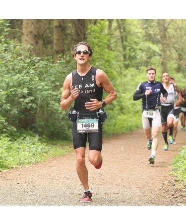 Racepace Racefuel Drinking Belt with Waterproof Bottle - Ideal for Triathlon Running & Cycling | Adjustable Girdle with Phone Compartment - Buy Online on SooperMarket.com