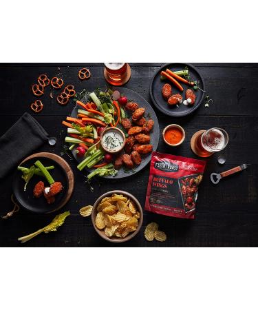 Field Roast Vegan Fruffalo Buffalo Style Wings 10 oz (Frozen) | Plant-Based Meat Alternative - Buy Online on SooperMarket.com