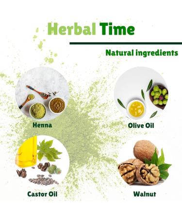 Herbal Time Henna Cappuccino N 2 Coloring Cream with Nettle Extract - 75ml | Gray Hair Cover & Temporary Dye | Ammonia, Sulfates, Parabens Free - Buy Online on SooperMarket.com