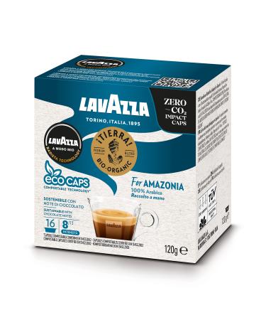 Lavazza A Modo Mio Tierra for Amazonia Organic Fruity Floral Espresso 16 Capsules (4)