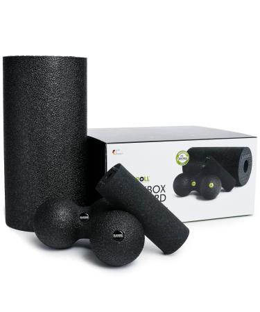 Blackroll Blackbox fascia roll set for the self-massage set with various fascia tools fitness massage devices for effective training made in Germany