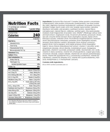 Isagenix IsaLean Shake Packets 840g - Birthday Cake Flavor - Buy Online on SooperMarket.com