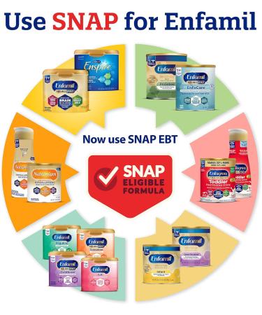 Enfamil NeuroPro Gentlease Baby Formula - 6 Count, 8 Fl Oz Bottles | DHA, Clinically Proven for Fussiness & Gas - Buy Online on SooperMarket.com