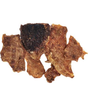 PawGang - Beef Jerky 200g - 100% Natural EU Sourced Treats for Dogs Puppies Young Adult Old Small and Large Dog - Tasty Air Dried Chews Snacks - Healthy Hypoallergenic - Low Fat Grain Free - BARF Raw - Buy Online on SooperMarket.com