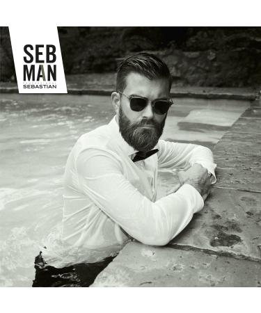 Seb Man The Smoother - Moisturizing Conditioner for Dry Hair with Guarana & Bergamot - 250ml | International Shipping - Buy Online on SooperMarket.com