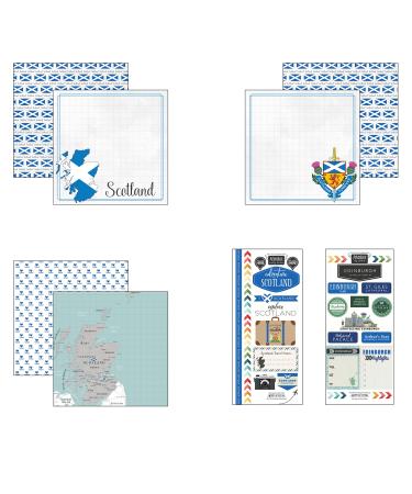 Scrapbook Customs Scotland Adventure Scrapbook Kit