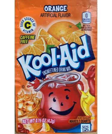 Koolaid Orange Unsweetened Soft Drink Mix 4.2g | Pack Of 6